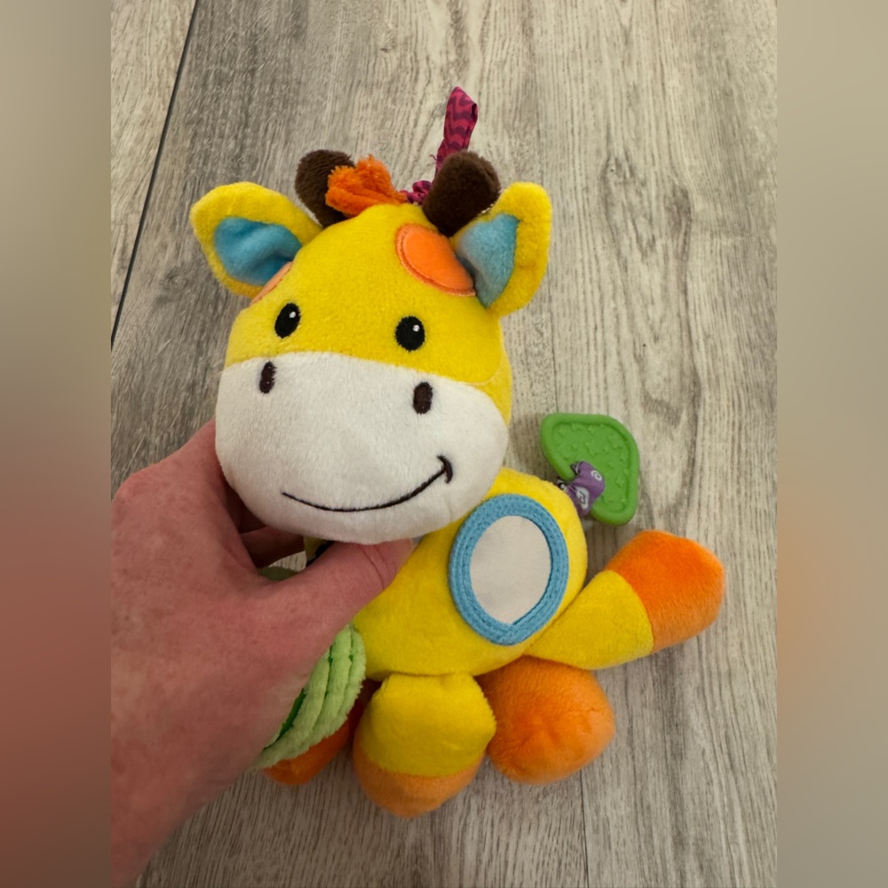 Colorful Plush Giraffe Toy
